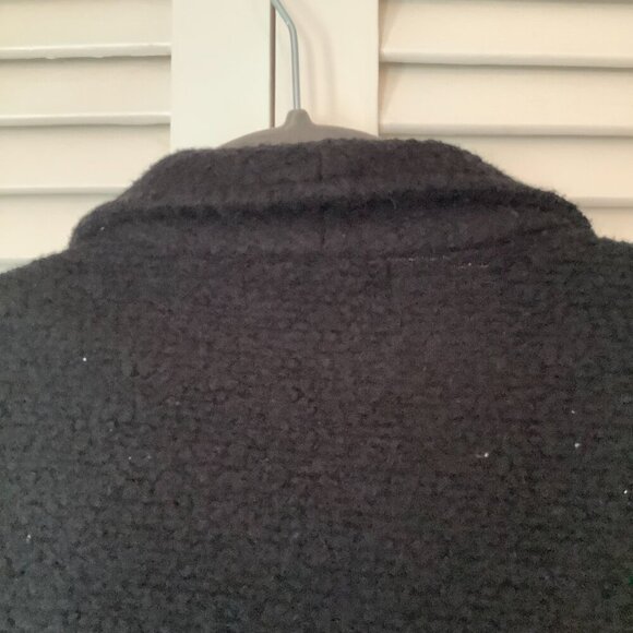 Halogen women's Knit Moto Jacket black boucle 1X Nordstrom - Picture 9 of 11